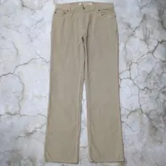 90s 00s OLD GAP コーデュロイパンツ　細畝　ストレート　ベージュ