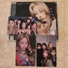 LESSERAFIM カズハ DIFFERENT ソロジャケ CD+トレカ3枚