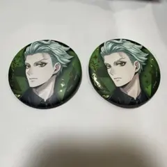 ツイステ展　ポップアップ　ブレイジングジュエル　缶バッジ　セベク　２点