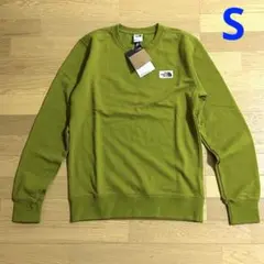 ノースフェイス　トレーナー　スウェット　1ポイント　タグ付き　グリーンSサイズ