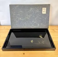 美品】会津塗 A4面取文庫 初音 黒 蒔絵 文箱 書類入れ 漆器 - メルカリ