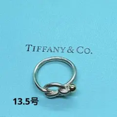 TIFFANY ティファニー ラブノット リング 925 750 コンビ 11号 - メルカリ