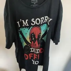 MARVEL Deadpool Tシャツ XLサイズ ブラックのサムネイル