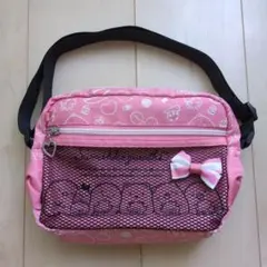 すみっコぐらし　ショルダーバッグ　ピンク　リボンのサムネイル