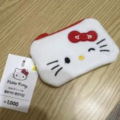 韓国ダイソー ハローキティ ミニポーチ コインケース