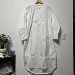 ✳️studio CLIP ホワイト シャツワンピース 長袖