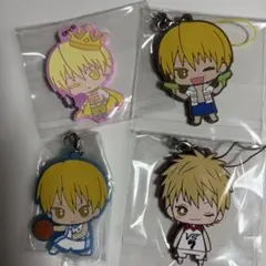 黒子のバスケ 黄瀬涼太 コトブキヤ ラバーストラップ ４個セット