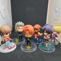 銀魂 フィギュア6体セット (沖田総悟・阿伏兎・神威・神楽・高杉晋助・坂田金時)