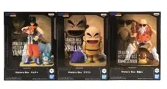 ドラゴンボール History Box フィギュア　クリリン　亀仙人　ヤムチャ