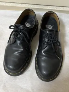 Dr. Martens ローファー ブラック　3ホール　UK4のサムネイル