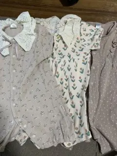 ベビーロンパース　バースデイ　60-70