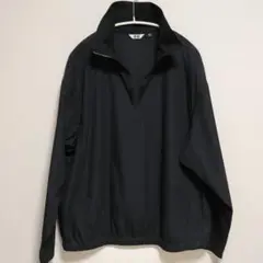 UNIQLO　Ｕ　コットンブレンドハーフジップブラウス