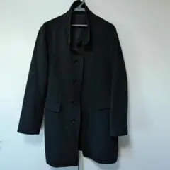 TAKEO KIKUCHI ダークグレー ウールコート