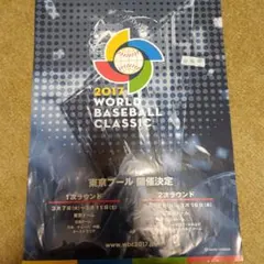 2017 WORLD BASEBALL CLASSIC ポスター