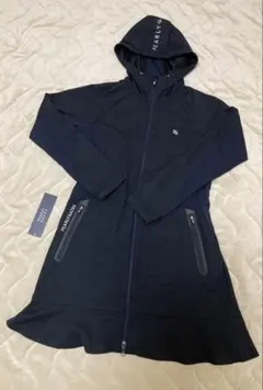 パーリーゲイツ　ドロストフーディーワンピース　パーリーゲイツワンピースジャケット