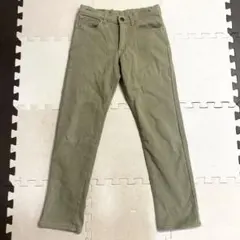 ベージュ　160 スリムフィットパンツ　長ズボン　 エドウィン　裏起毛　暖パン