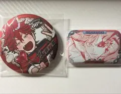 極楽街 アルマ　缶バッジ 特典カード 2点セット 中国 POP UP 限定