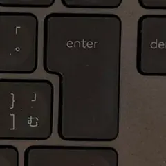 MX keys s エンターキー