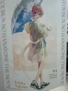 五等分の花嫁 Ichika Nakano タペストリー
