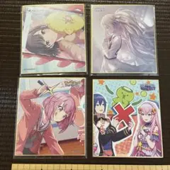プロセカ　ミニ色紙4枚