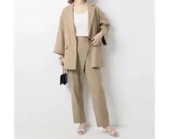 2024年 スピックアンドスパン シアーコットンツイルルーズジャケット