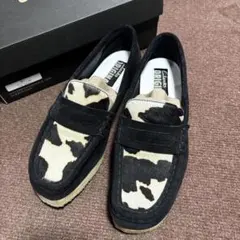 Clarks originals 牛柄 ローファー 38サイズ 箱付き