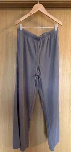 GU リブプルオンパンツ　グレー