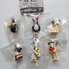 ウォレスとグルミット　めじるしアクセサリー　コンプセット