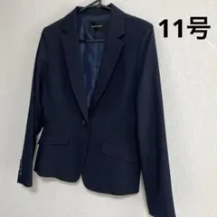 新品未使用　GALLORIA レディースジャケット　ネイビー　11号