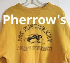 Pherrow's フェローズ スウェット 　 はめ込み両Vガゼットのサムネイル