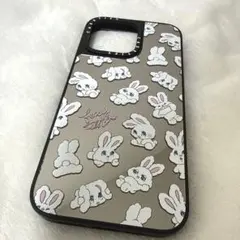 casetify iphone15pro Maxケース　バニー　ミラー