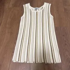 ニットリブタンクトップ　BACK NUMBER サイズS Right-onのサムネイル
