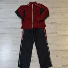 NIKEウインドブレーカー上下　L 黒/赤
