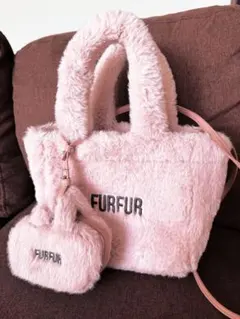 FURFUR 【限定カラー】エコファートート バッグ　PNK