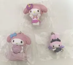 マイメロディ フィギュア マスコット3個セット