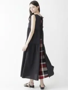 BLUE LABEL CRESTBRIDGE ドライブロードティアードワンピース