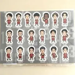 サントリーサンバーズ大阪選手イラストステッカー新品シールバレー