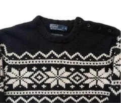 90s Polo by Ralph Lauren HAND KNIT カシミヤ