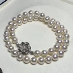 TASAKI✨ あこや 本真珠 パールネックレス 約40cm 5.4-5.9mm - メルカリ