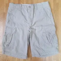 ユニクロ カーゴショートパンツ S ベージュ