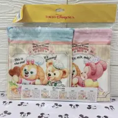 ハートウォーミングデイズ　ダッフィー&フレンズ　巾着　 ディズニーシー限定