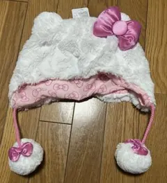 USJ 限定　キティーちゃん　ポンポン付きハット　ファンキャップ　ハローキティー