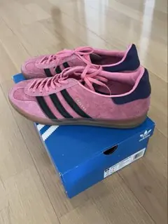 adidasガゼルインドア　ピンクIE7002 27.5