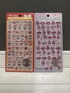 サンリオ　ボンボンドロップシールミニ ハローキティ&マイメロ2種セット