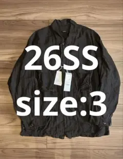 COMOLI 26SS シルクコットン B.D.U.ジャケット　ブラウンのサムネイル