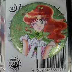 セーラームーン　ローソン　明治　オーロララメ缶バッジ