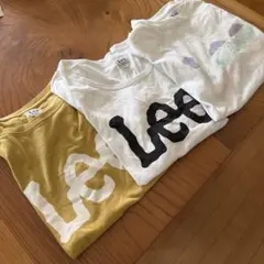 Lee リー 半袖Tシャツ 3枚セット イエロー ホワイト ロゴプリントのサムネイル
