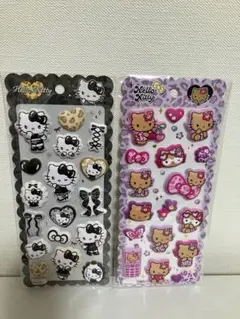 【らくらくメルカリ便】もちもちマシュマロシール　 ハローキティ ２種セット