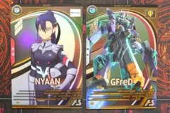 パラレル2枚】ガンダムエアリアル パラレル&スレッタセット 美品 即