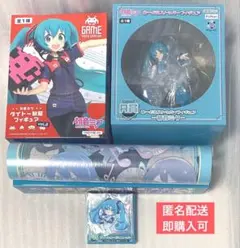 初音ミク　フリューくじ　ぬーどるストッパーフィギュア　タイトー制服フィギュア